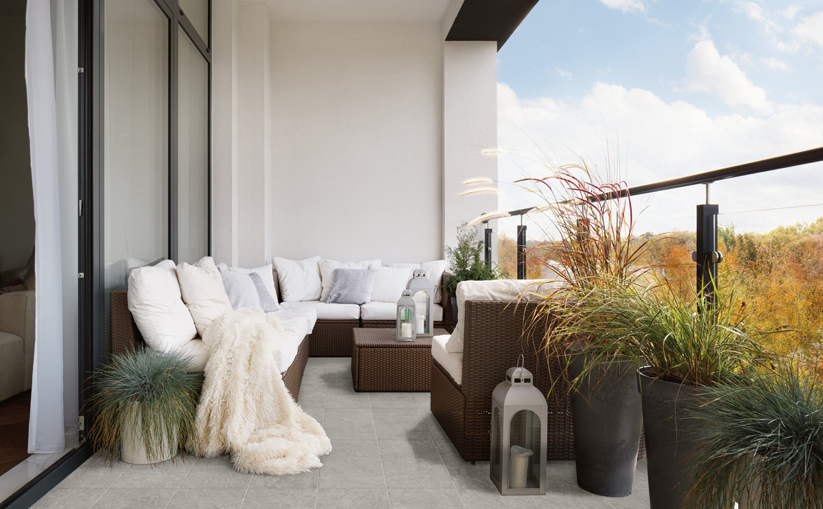 CERAM YOURSELF LIGHT GREY 60x60x0.85 CM